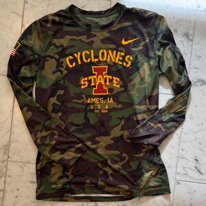 Nike - Iowa State Cyclones Camo Long Sleeve Tee (Medium)